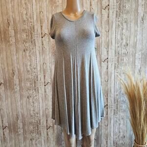 Women's Rollacoaster Gray Casual Dress - Size S